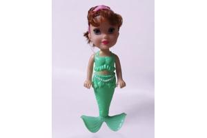 Mermaid zeemeermin pop groen 18cm