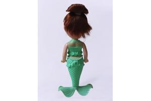 Mermaid zeemeermin pop groen 18cm