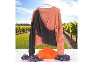 2 delige set zwart oranje XXL