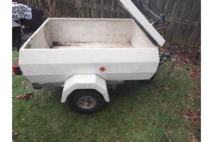 Klein vakantie bagagewagen