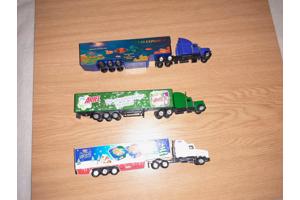 3 amerikaanse truck combinaties.