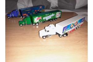 3 amerikaanse truck combinaties.