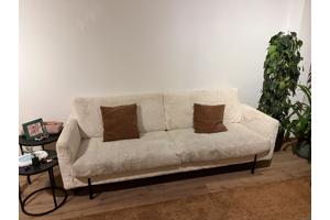 Witte Teddy bank van Decor