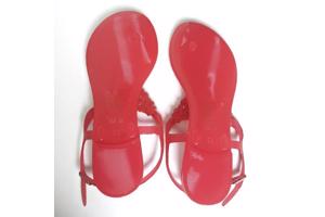 960 Sandalen strass steentjes rood 36