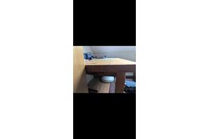 Houten tafel/bureau