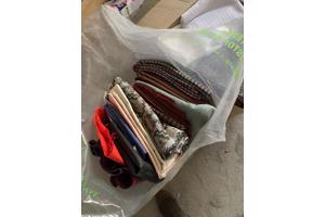 Ongebruikte lappen/stof