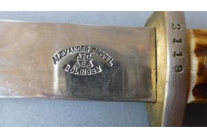 Bayonet Polizei III Reich Alcoso Solingen