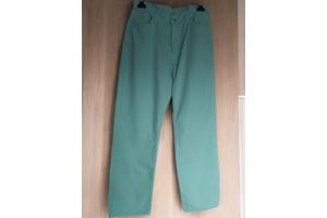 Jeans mintgroen recht model L/40