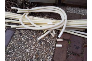 16mm PVC elektra buizen + koppelstukken