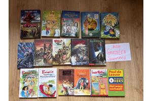 Griezelboeken en spannende boeken 8plus 9 plus 10 plus