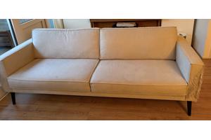 4 persoons bank gehavende bekleding