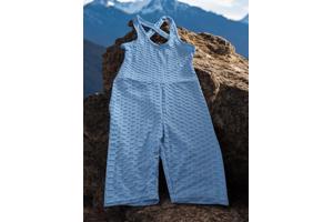 Sport playsuit blauw L/XL