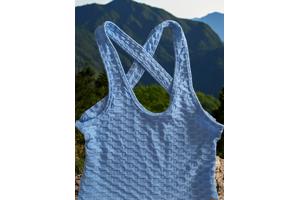 Sport playsuit blauw L/XL