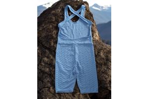 Sport playsuit blauw L/XL