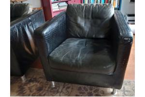 leren fauteuil Montis (2x)