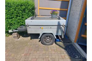 Aanhangwagentje gegalvaniseerd