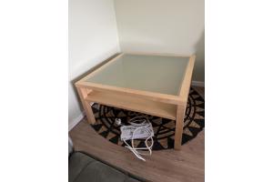 Mooie houten salontafel