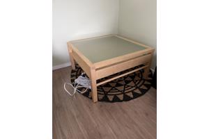 Mooie houten salontafel