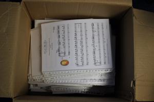 Bladmuziek kopieen orgel, klavecimbel KLASSIEK ALLERLEI