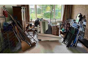 Diverse huisraad uit opruiming huis