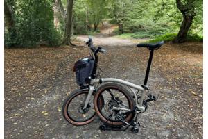 1 of 2 Brompton G-Line Vouwfietsen voor mee met de Trein