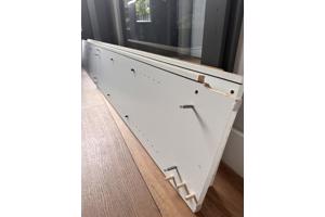 Witte kast Billy 80x28x202 cm