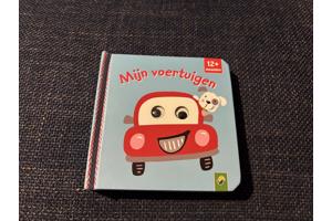 Kartonboek met flapjes Mijn voertuigen vanaf 12 mnd