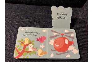 Kartonboek met flapjes Mijn voertuigen vanaf 12 mnd