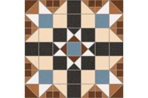 Klassieke Victoriaanse retro patroontegels Vives ceramica