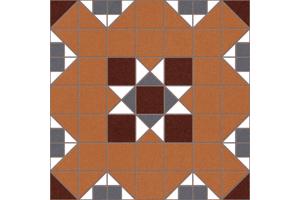 Klassieke Victoriaanse retro patroontegels Vives ceramica