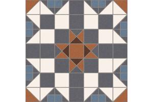 Klassieke Victoriaanse retro patroontegels Vives ceramica