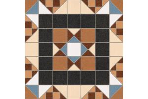 Klassieke Victoriaanse retro patroontegels Vives ceramica