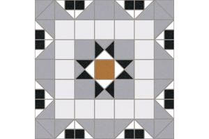 Klassieke Victoriaanse retro patroontegels Vives ceramica