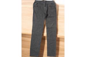 Metrofive zachte skinny broek khaki S/36