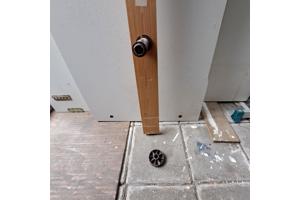 Witte bedombouw 140x200