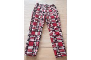 Emery Rose legging geruit rood XL