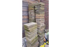 Tuintegels over ivm tegel wippen