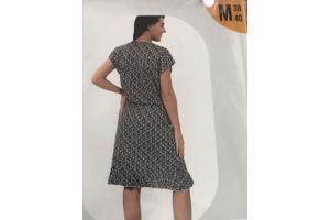 leuk nieuw  zomer kreuk vrij jurkje