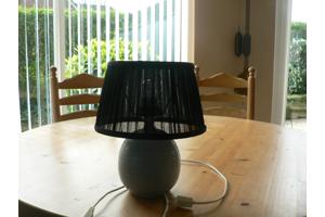 schemerlamp tafellamp vintage keramieken voet