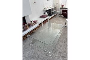 Glazen salontafel