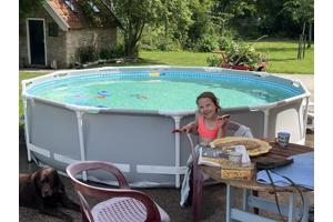 Buitenzwembad, Intex, rond 3.66 m