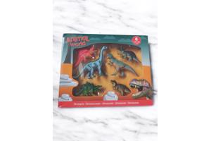 6x Animal World Dinosaurus speelset