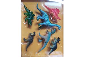 6x Animal World Dinosaurus speelset