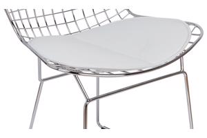 Kussen reserve imitatieleer stoel bertoia