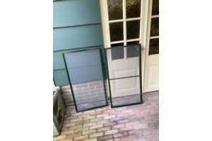 2 Inzethorren voor draai kiep raam