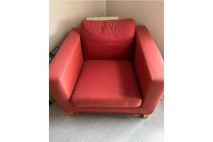 Rode fauteuil