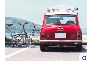 2 Brompton Vouwfietsen voor mee te nemen per Auto naar Spanje