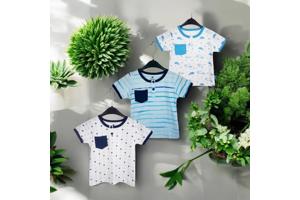 Set prijs Lullaby t-shirts  6-12 mnd 68/80 - 3stuks