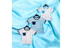 Set prijs Lullaby t-shirts  6-12 mnd 68/80 - 3stuks