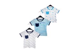 Set prijs Lullaby t-shirts  6-12 mnd 68/80 - 3stuks